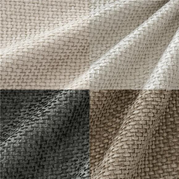 Pack of 4 Couch Throw Pillow Covers 18x18 Inch Neutral Soft Decorative - Picture 2 of 7